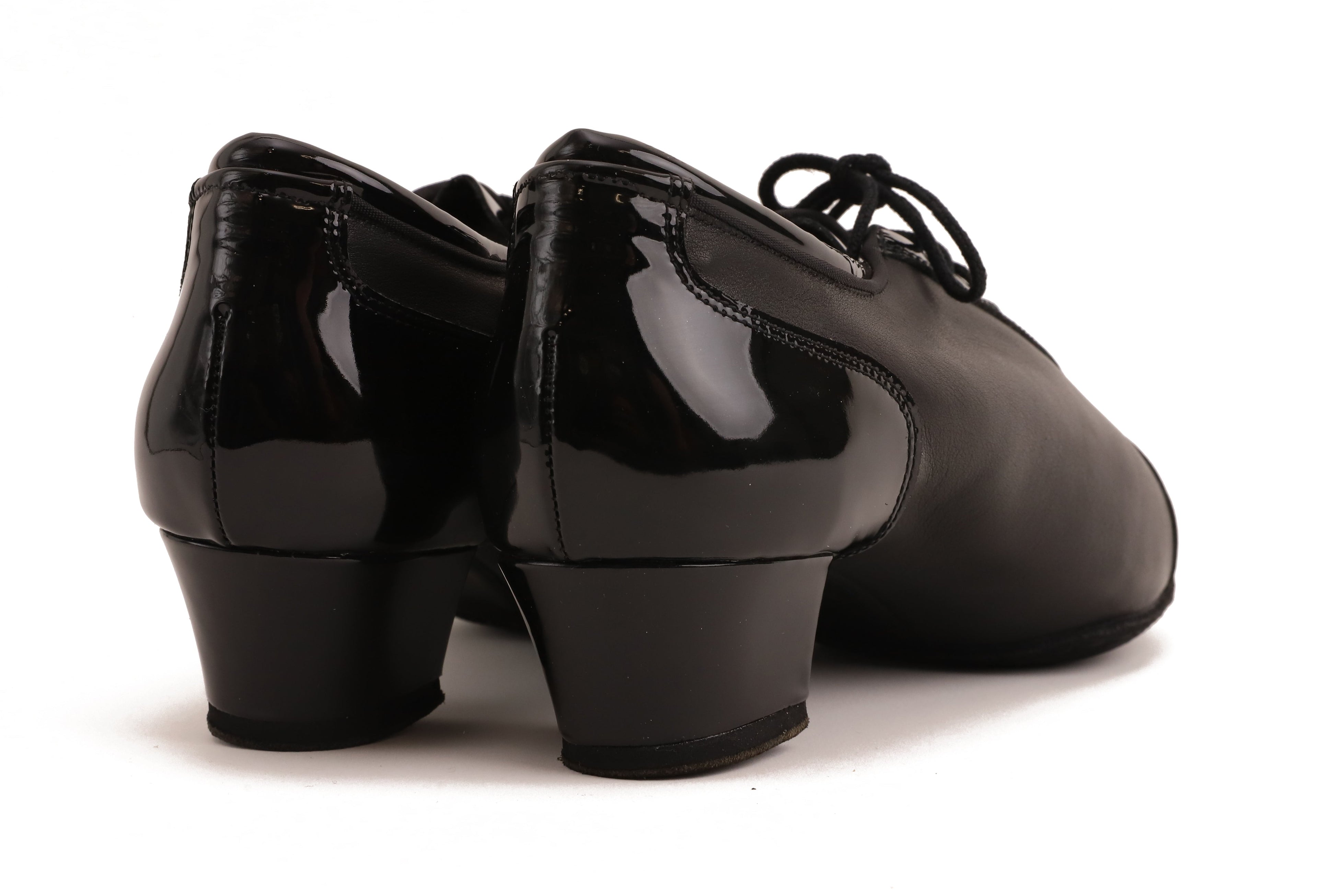 Fusion - Schwarz Leder & Patentleder 4,5 cm