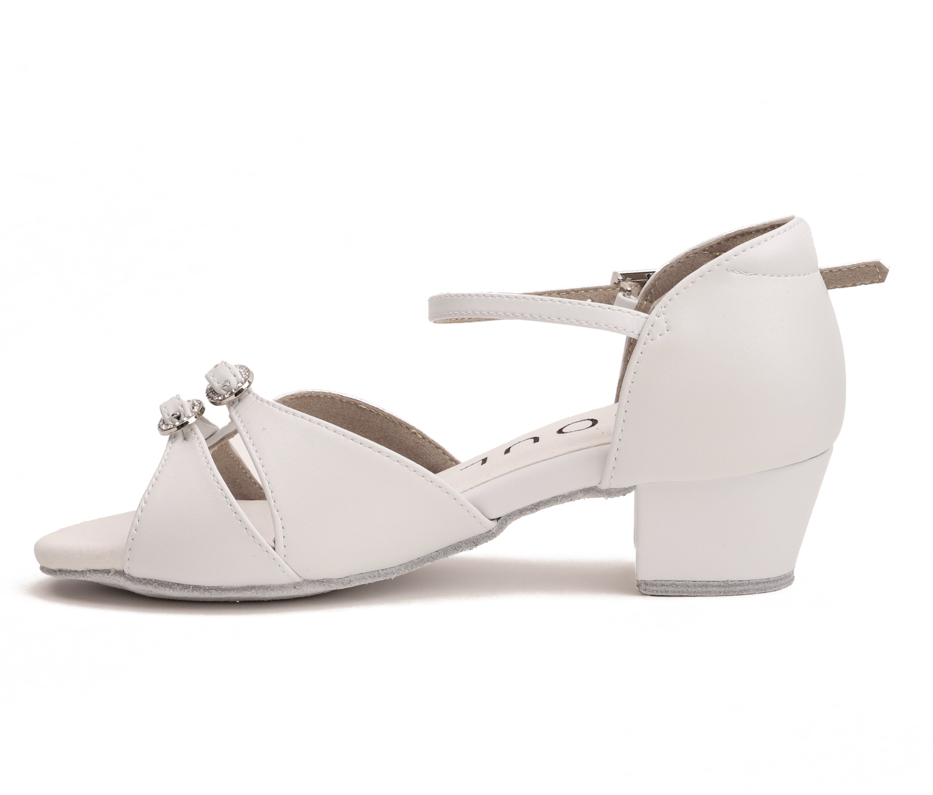 Siera - Weiß Leder 3,5 cm