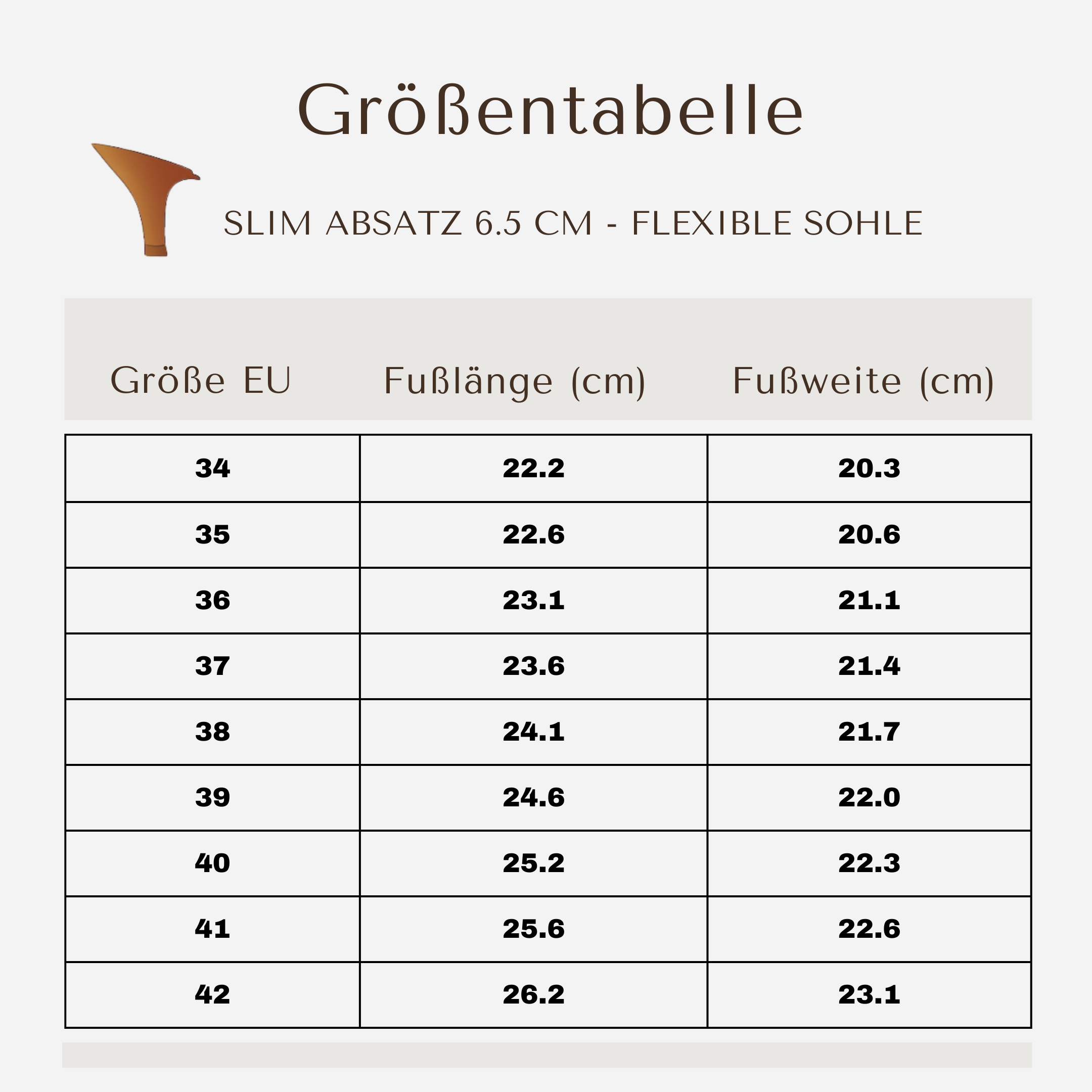 Sahara - Tan Satin 6,5 cm Slim