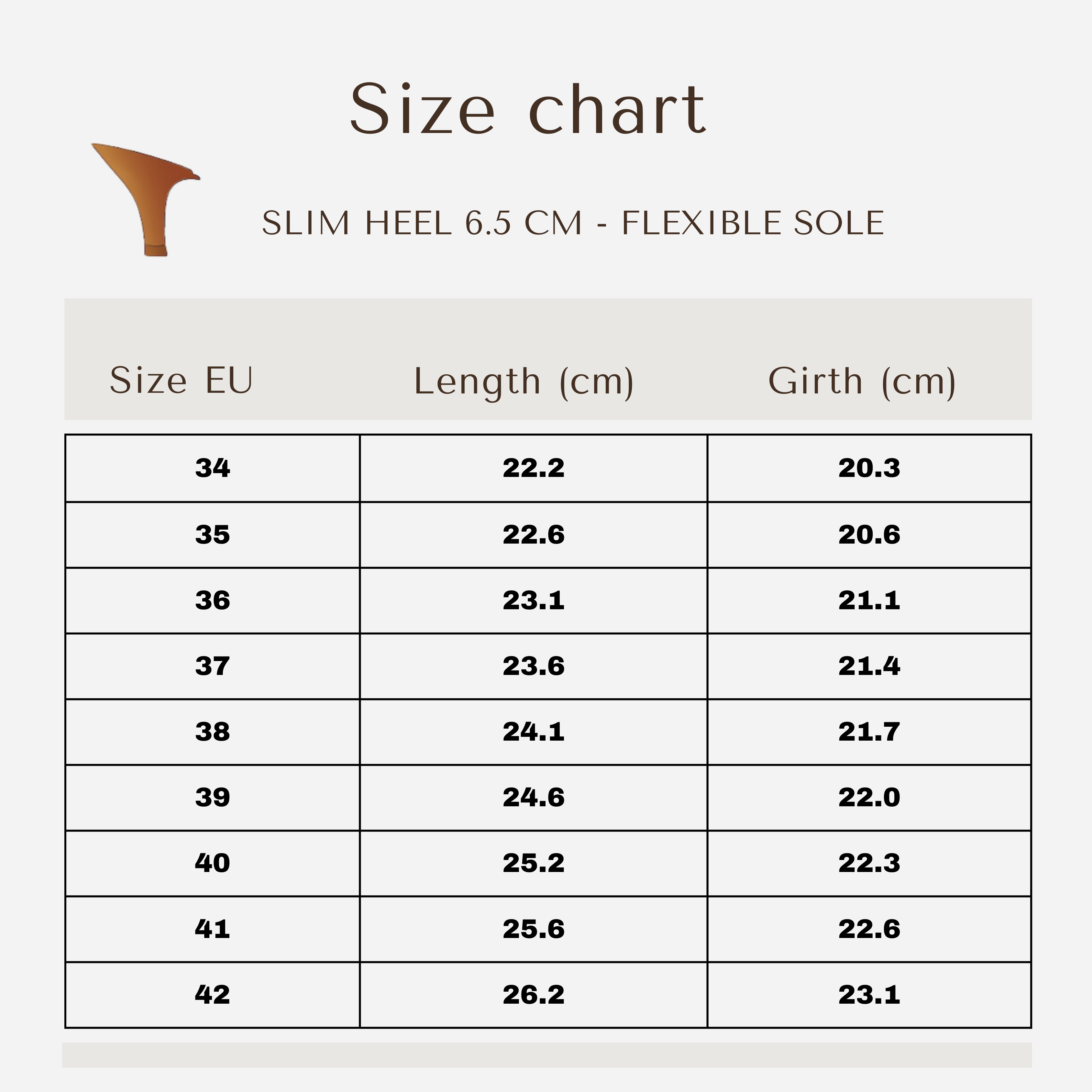 Sahara - Tan Satin 6,5 cm Slim