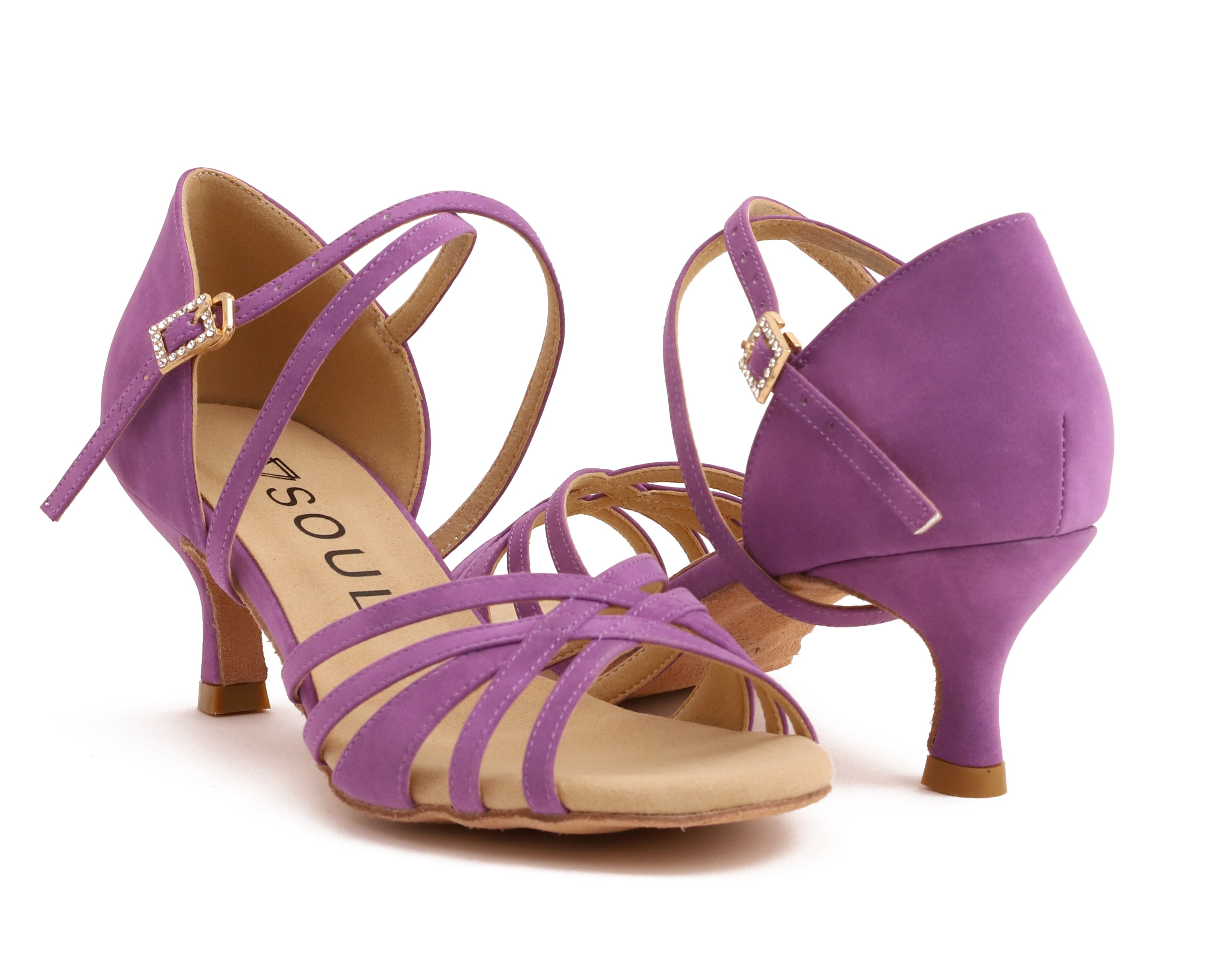 Stella - Violet Microfiber 5.5 cm Elite Flare