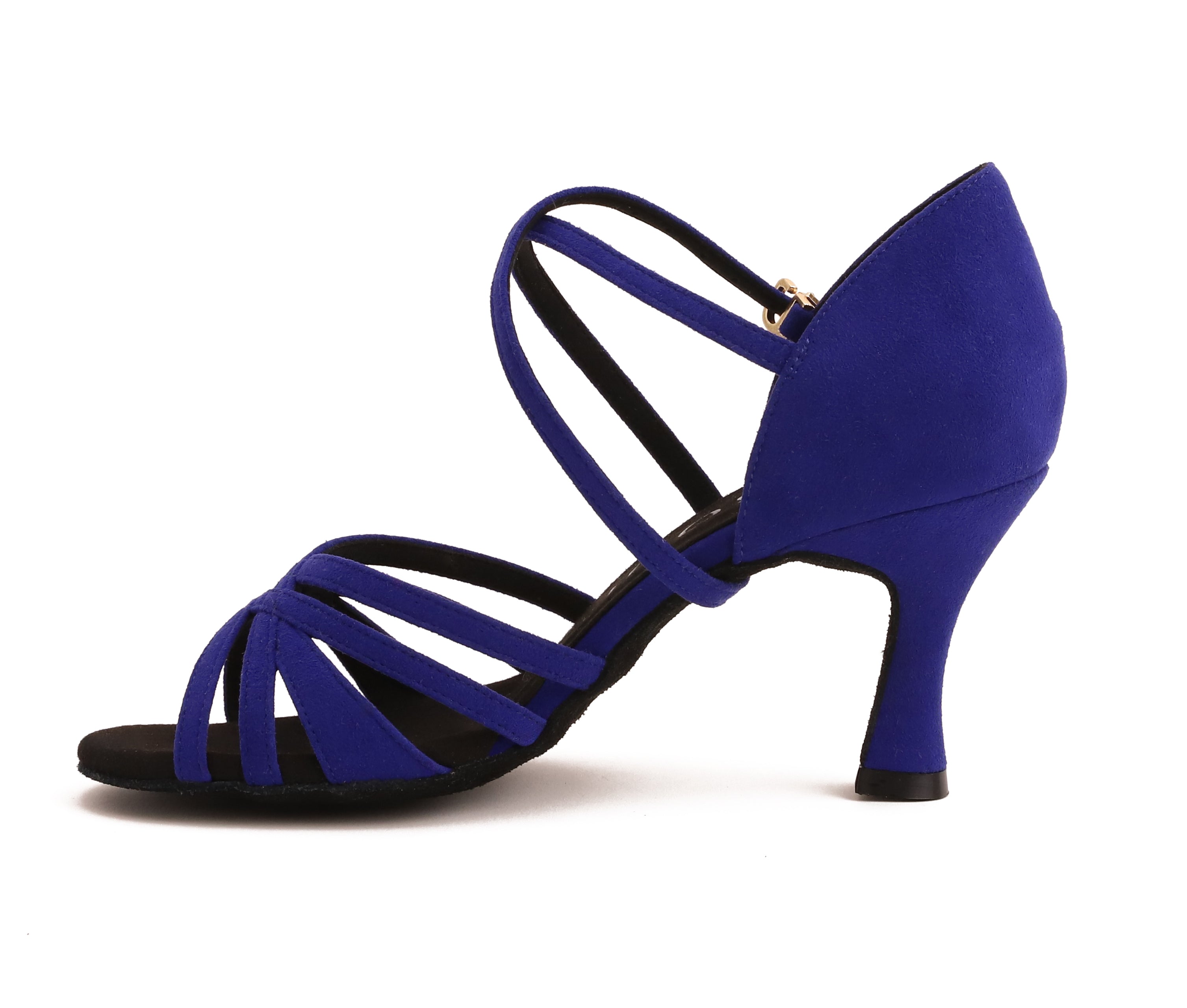 Stella - Blau Mikrofaser 7,5 cm Flare