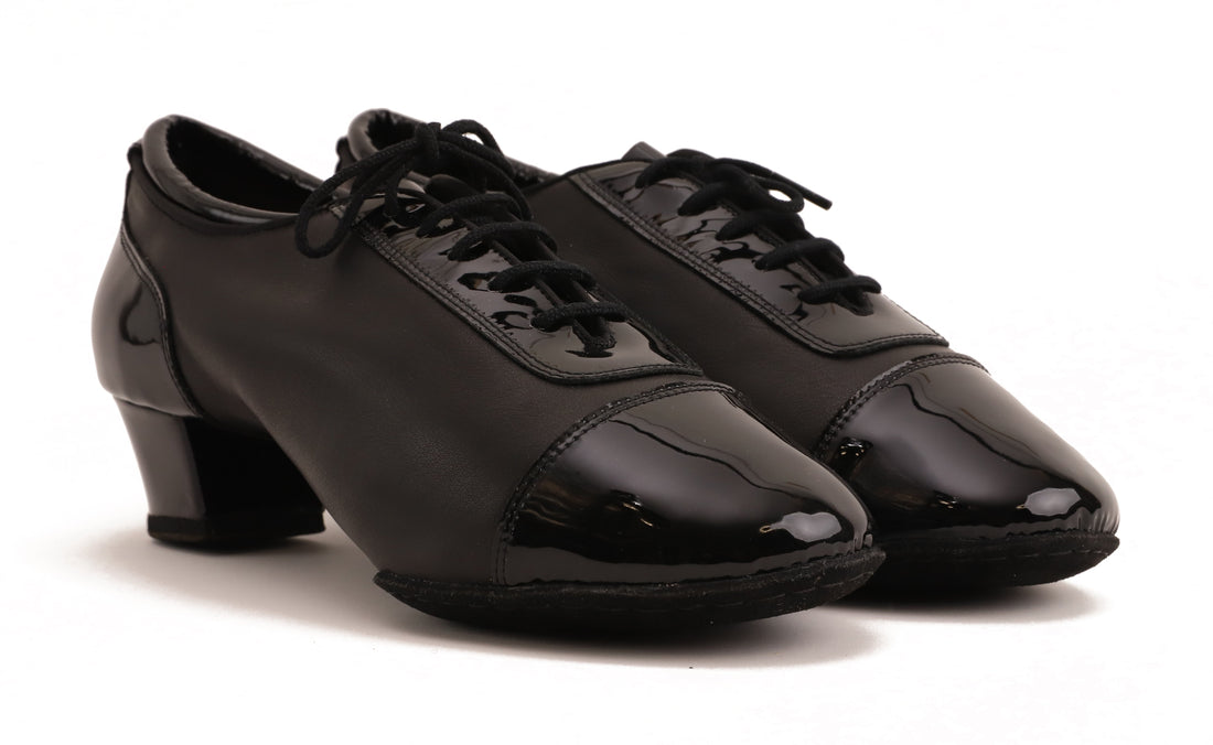 Fusion - Schwarz Leder &amp; Patentleder 4,5 cm