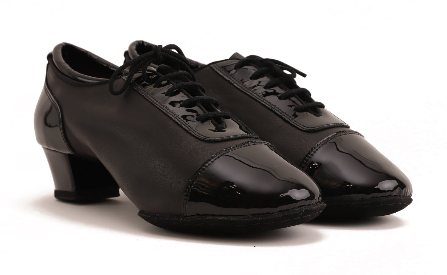 Fusion - Schwarz Leder &amp; Patentleder 4,5 cm