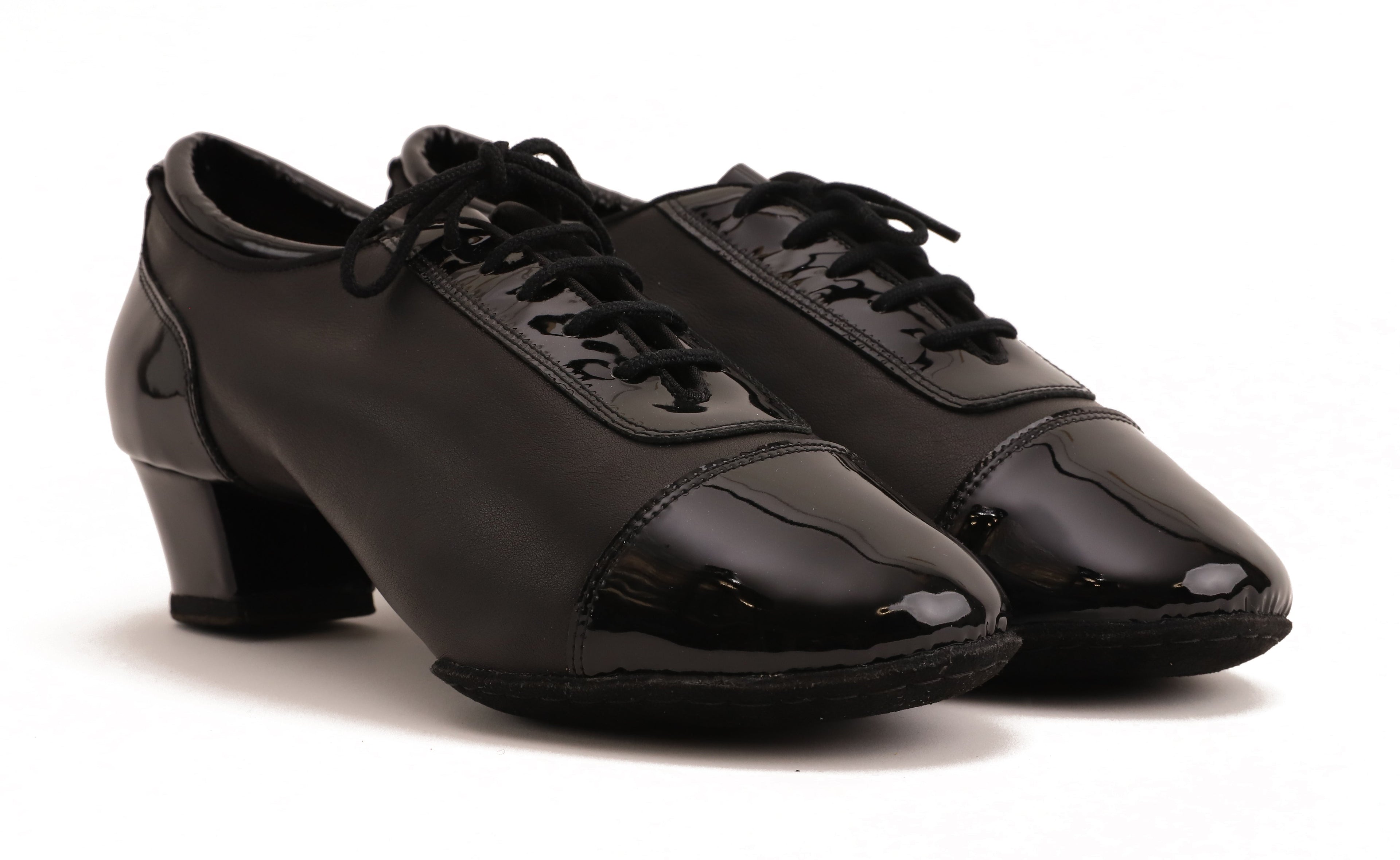 Fusion - Schwarz Leder &amp; Patentleder 4,5 cm