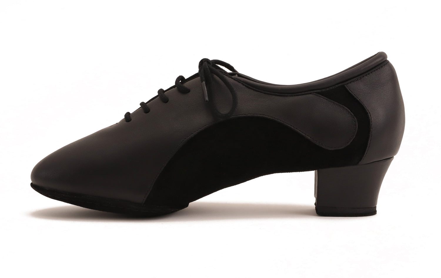Contour - Schwarz Leder &amp; Wildleder 4,5 cm
