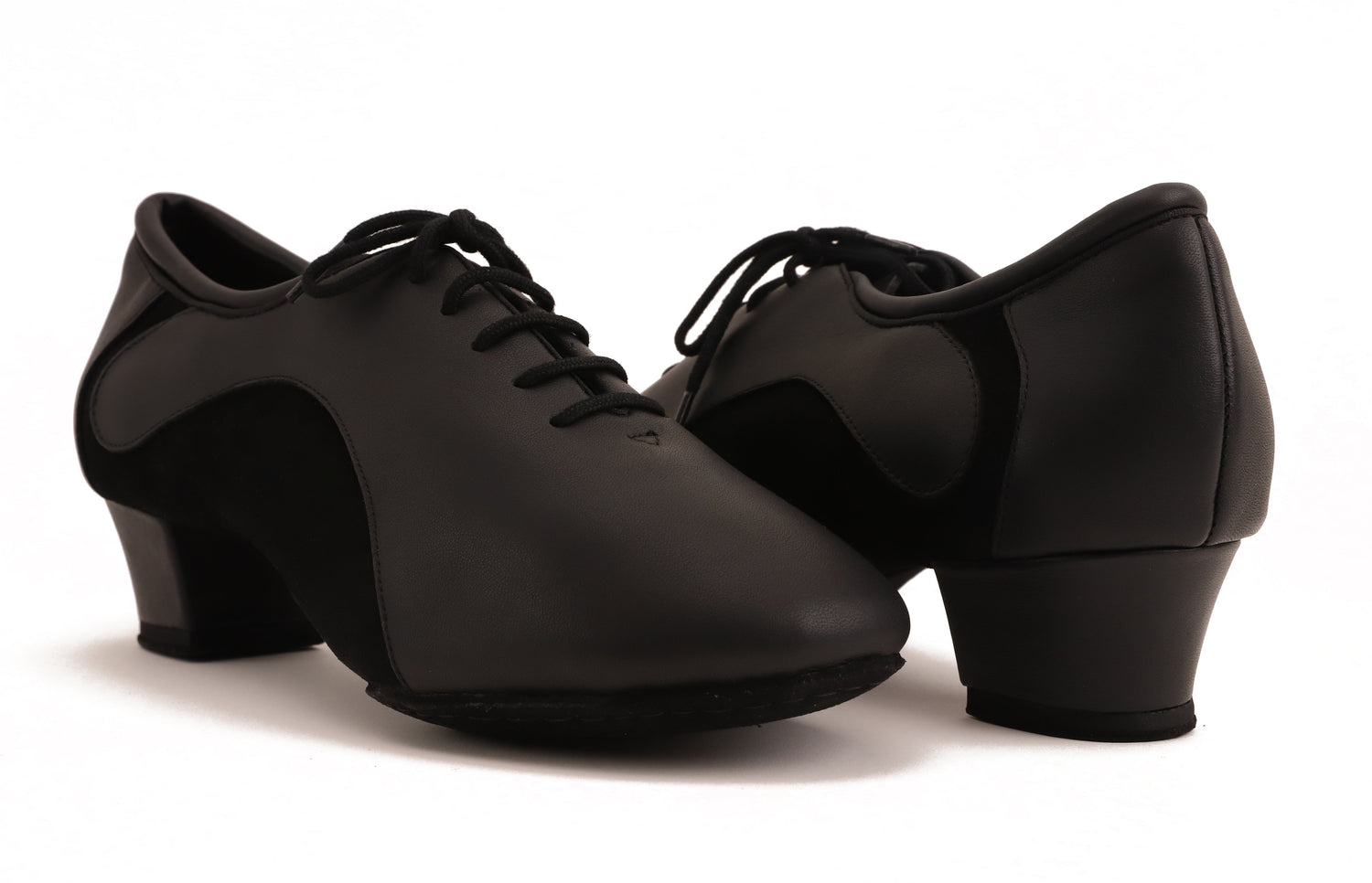 Contour - Schwarz Leder &amp; Wildleder 4,5 cm