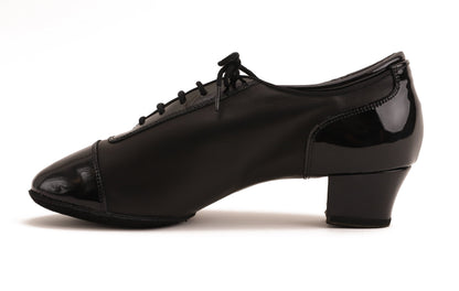 Fusion - Schwarz Leder &amp; Patentleder 4,5 cm