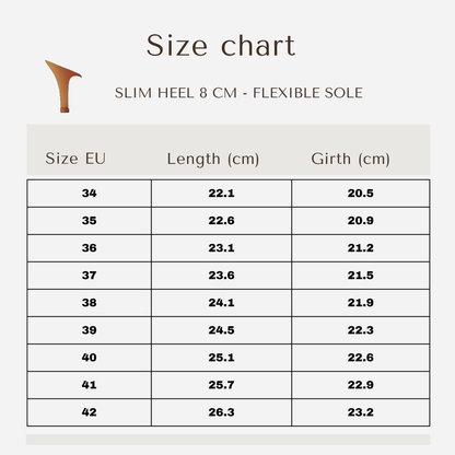 Sahara - Tan Satin 8.5cm Slim