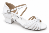 Amelie - Weiß Leder 3,5 cm