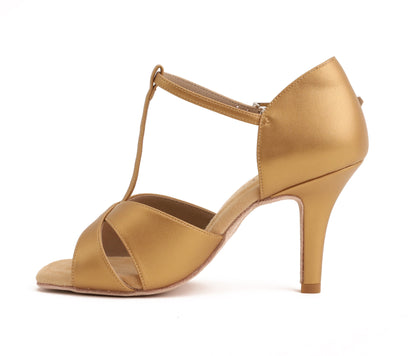 Maria - Tan Leder 8,5 cm Slim