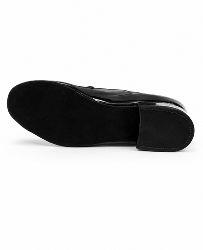 Gloss – Schwarz Patentleder 2,5 cm (Full Sole)