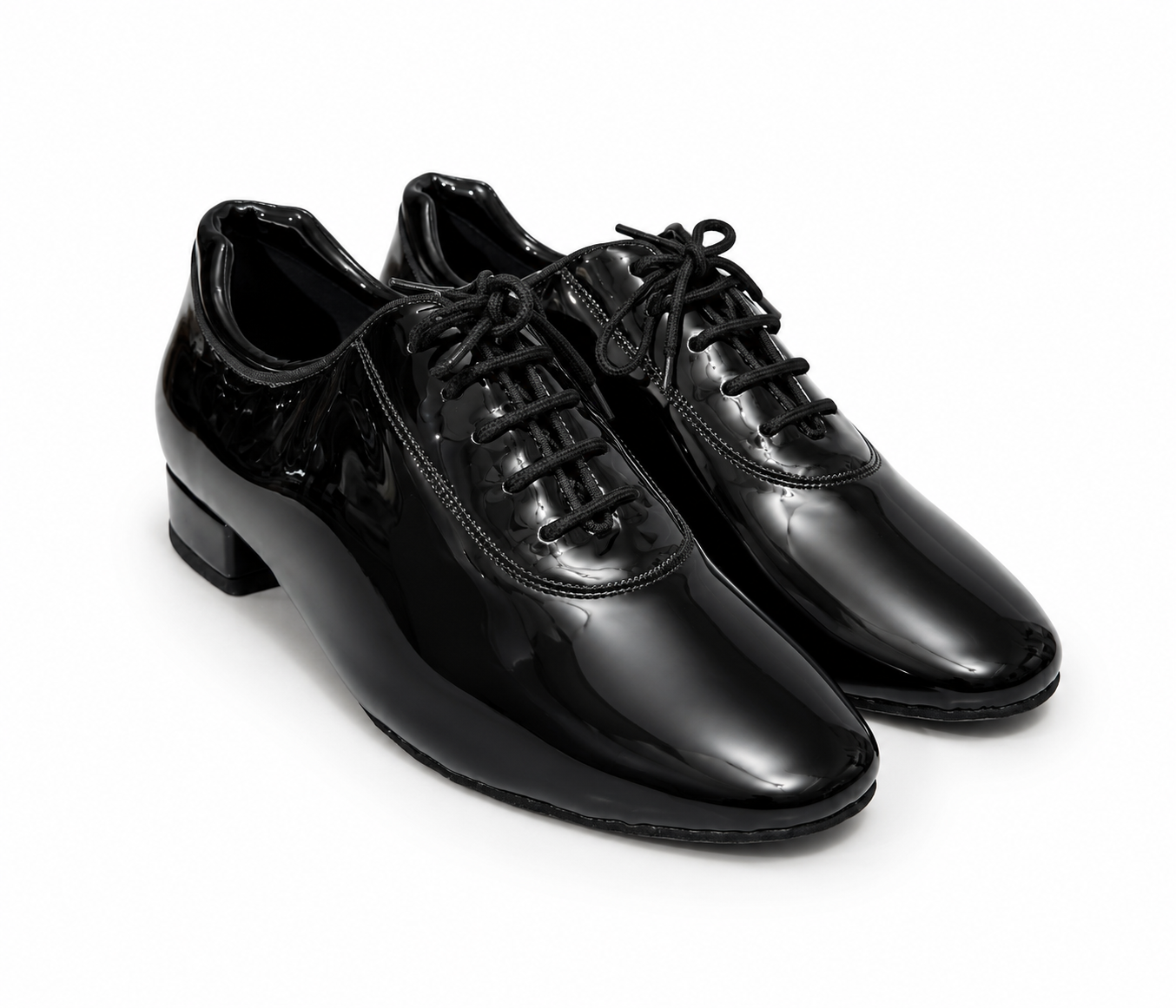 Gloss – Schwarz Patentleder 2,5 cm (Full Sole)