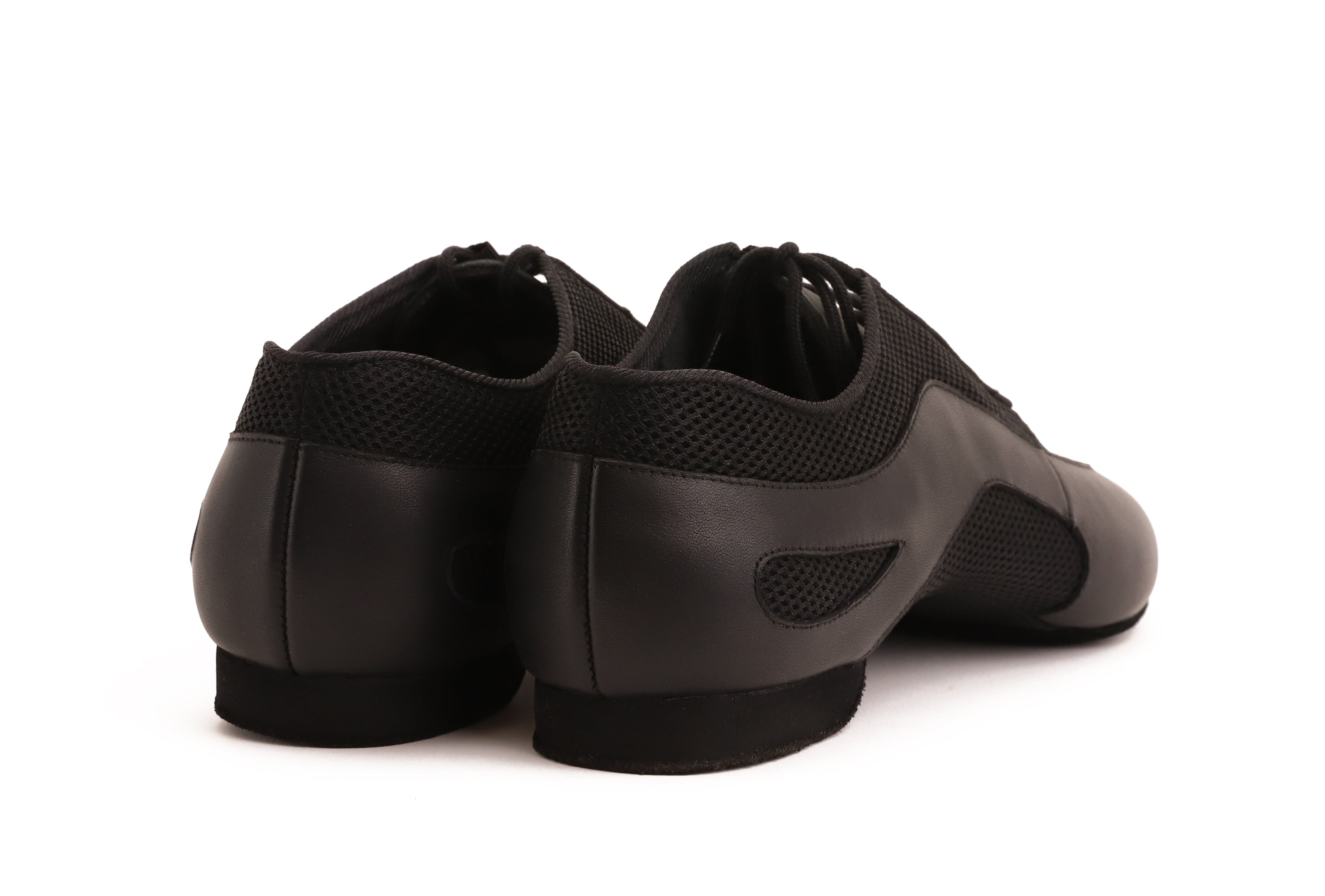 Jazz - Schwarz Air Mesh &amp; Leder 1 cm