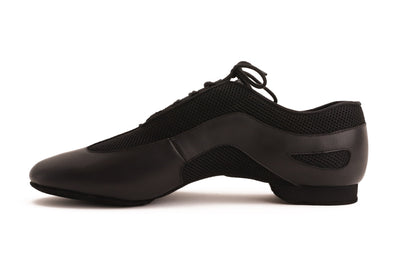 Jazz - Schwarz Air Mesh &amp; Leder 1 cm