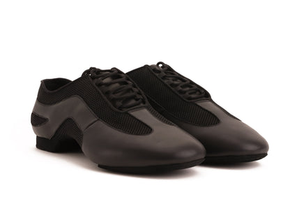 Jazz - Schwarz Air Mesh &amp; Leder 1 cm