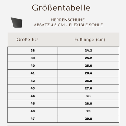 Impulse - Schwarz Leder 4,5 cm