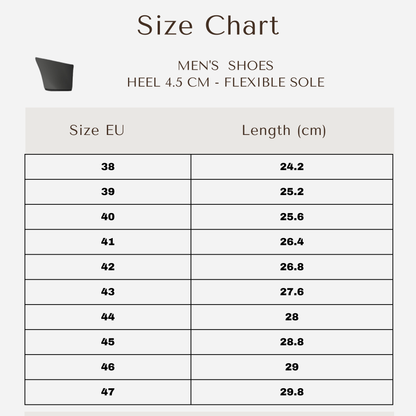 Impulse - Schwarz Leder 4,5 cm