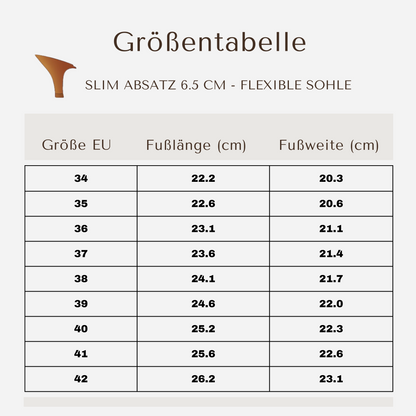 Bossa - Tan Satin 6,5 cm Slim
