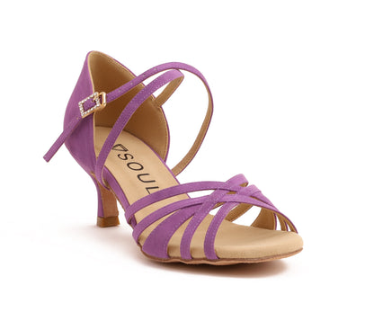 Stella - Violet Microfiber 5.5 cm Elite Flare