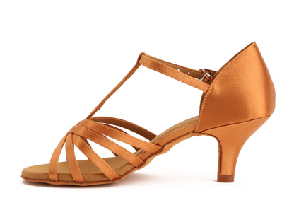 Bossa - Tan Satin 6,5 cm Slim