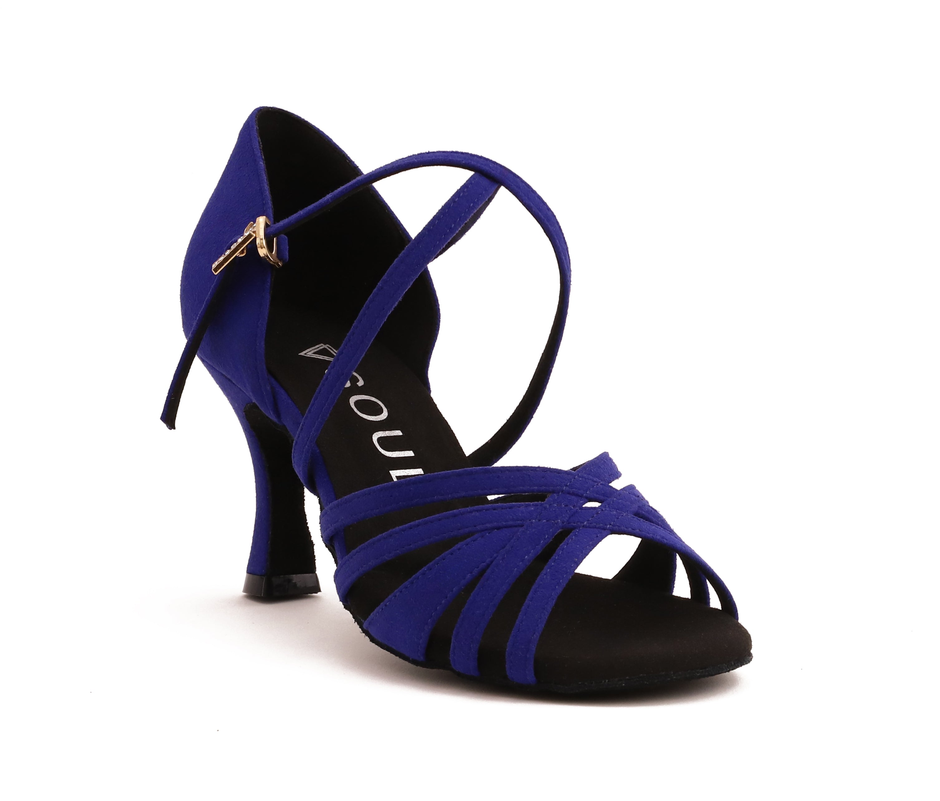 Stella - Blau Mikrofaser 7,5 cm Flare