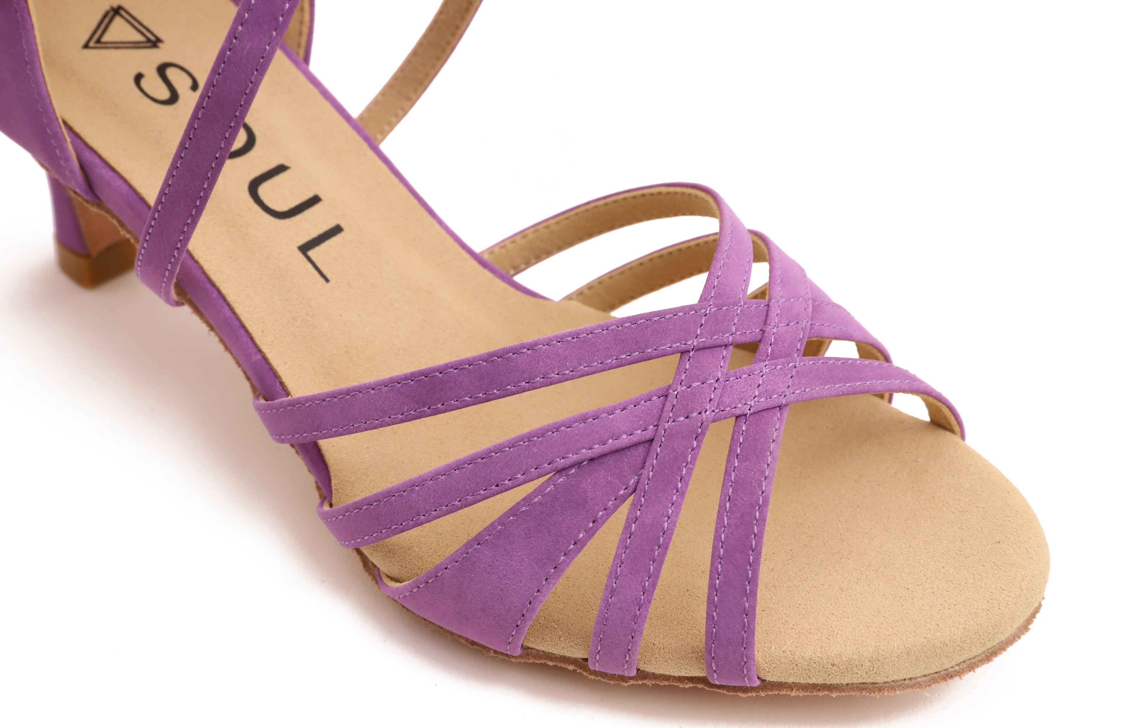 Stella - Violet Microfiber 5.5 cm Elite Flare