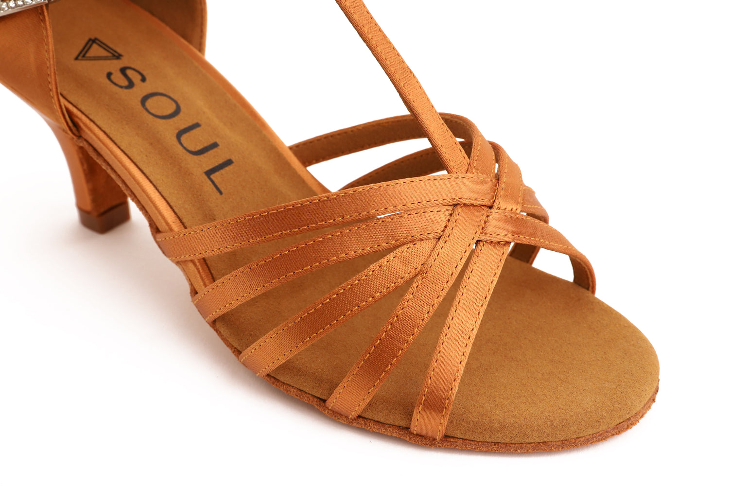 Bossa - Tan Satin 6,5 cm Slim