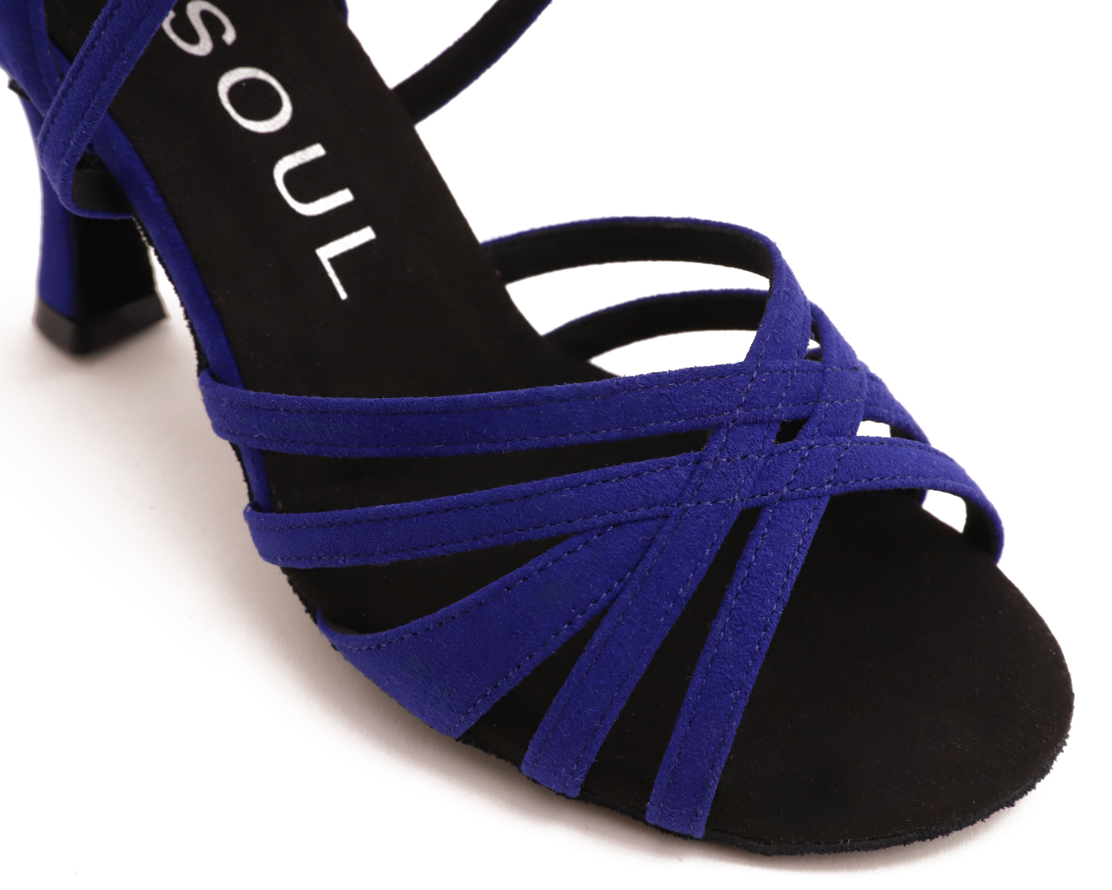 Stella - Blau Mikrofaser 7,5 cm Flare