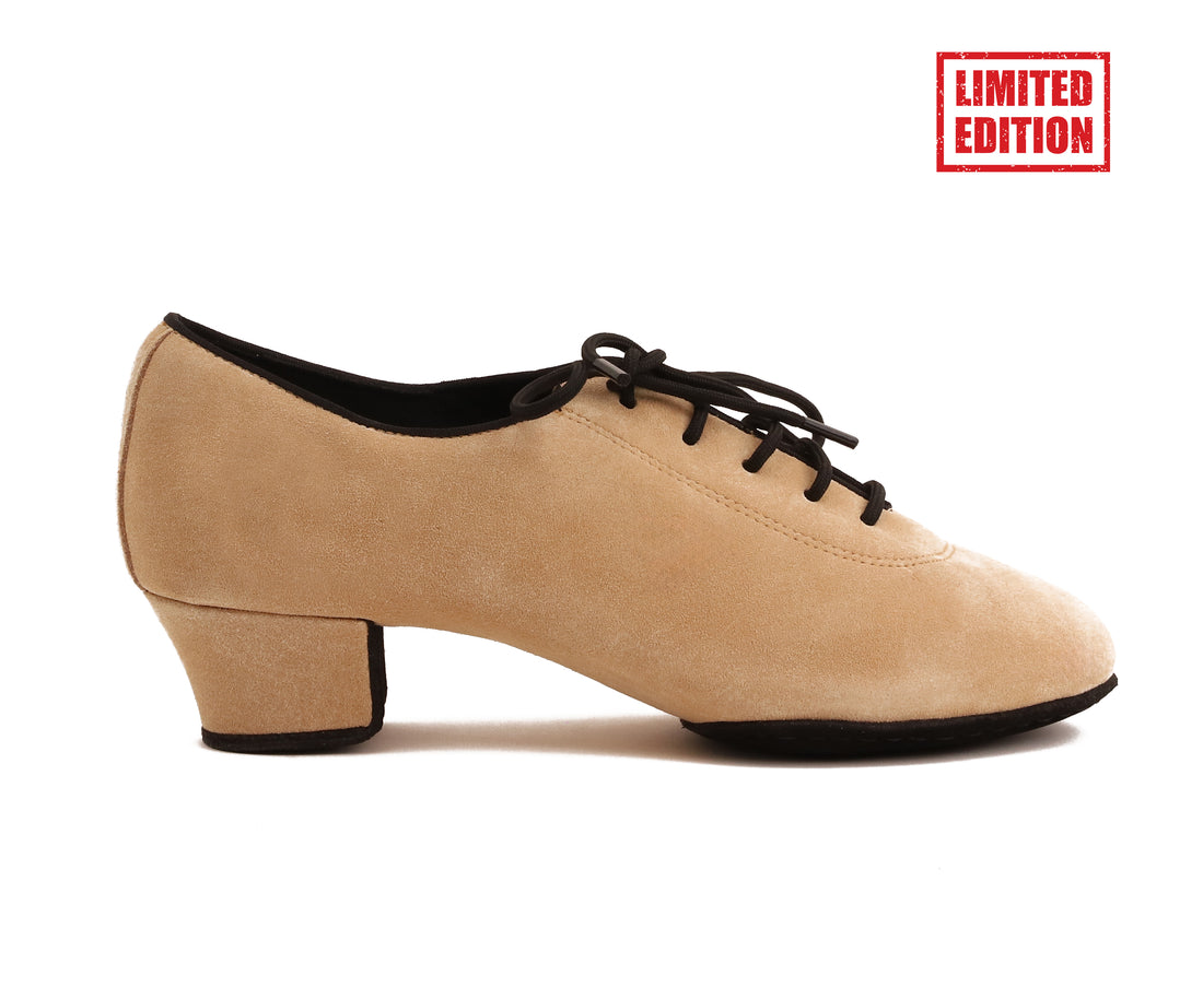 Vanilla - Beige Wildleder 4 cm