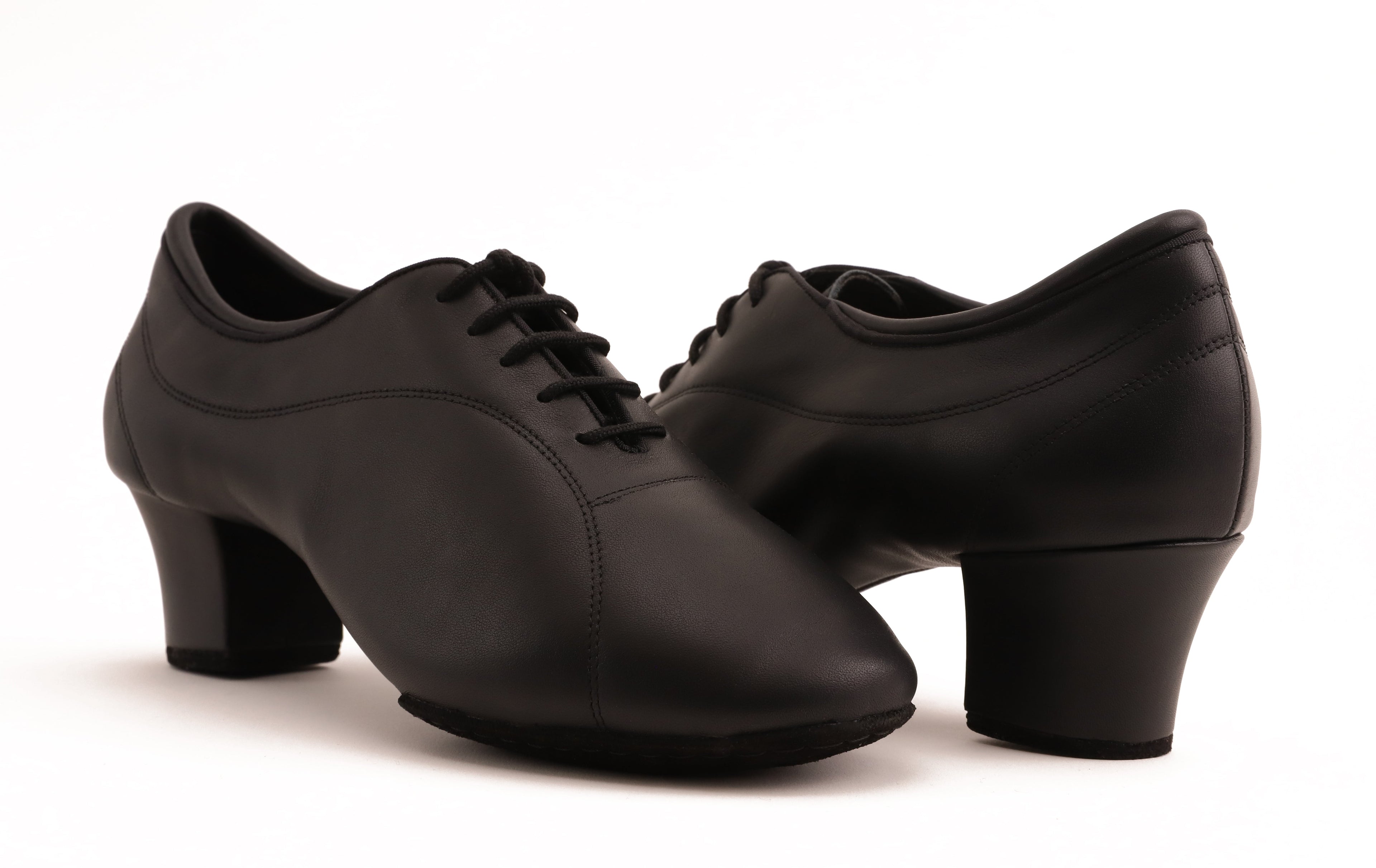 Impulse Schwarz Leder 5,5 cm – Latein Herren, Trainerschuhe Damen SOUL