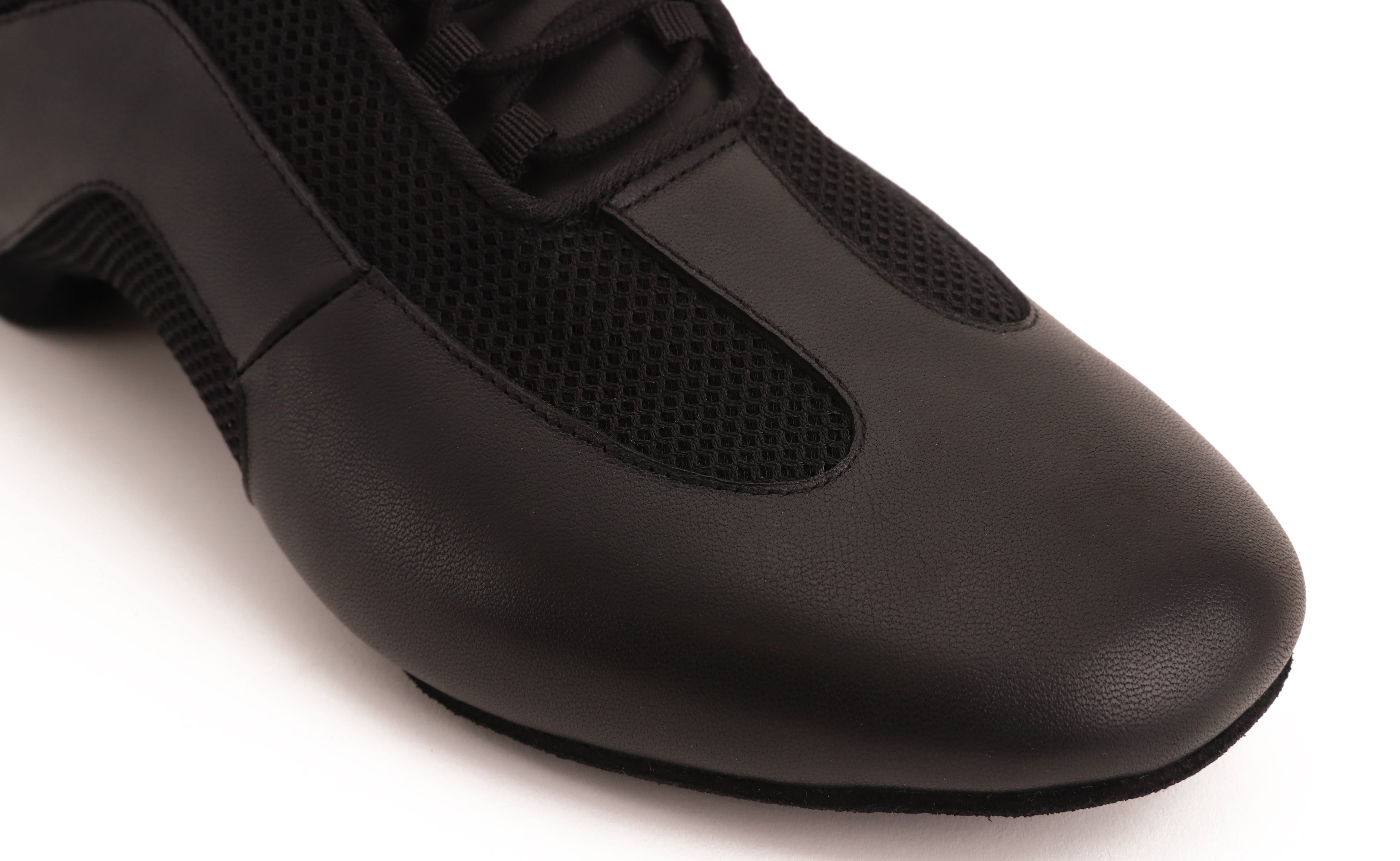 Jazz - Schwarz Air Mesh &amp; Leder 1 cm